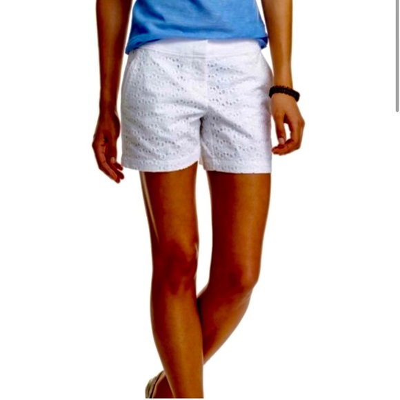 Cynthia Rowley White Eyelet Short Brand New Size 10 - Picture 1 of 9